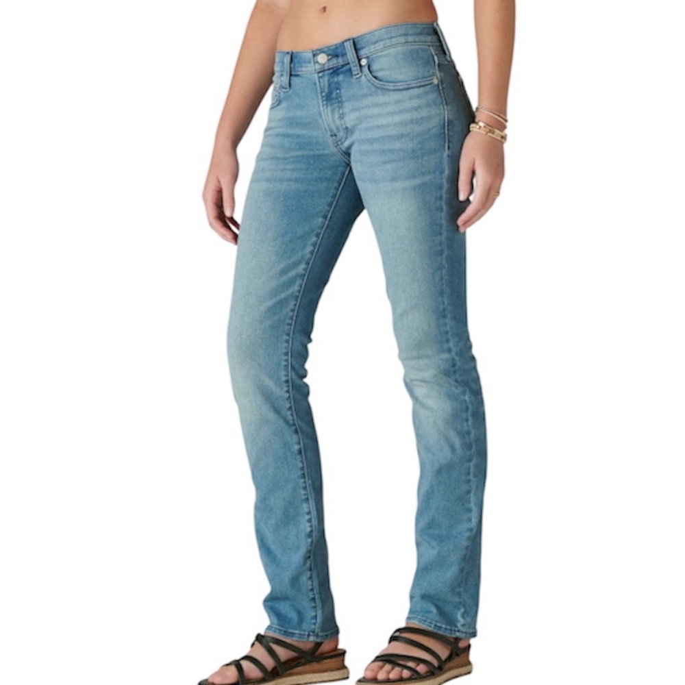 [Lucky Brand] Mid Rise Sweet Straight Jeans